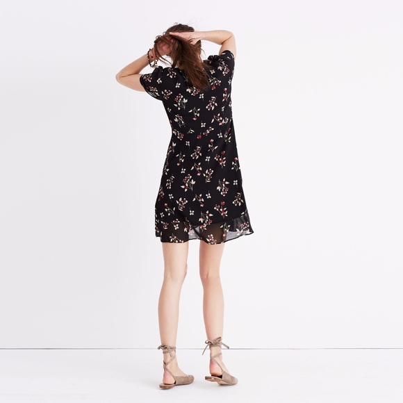 Madewell Posy Floral Dress - Picture 3 of 6